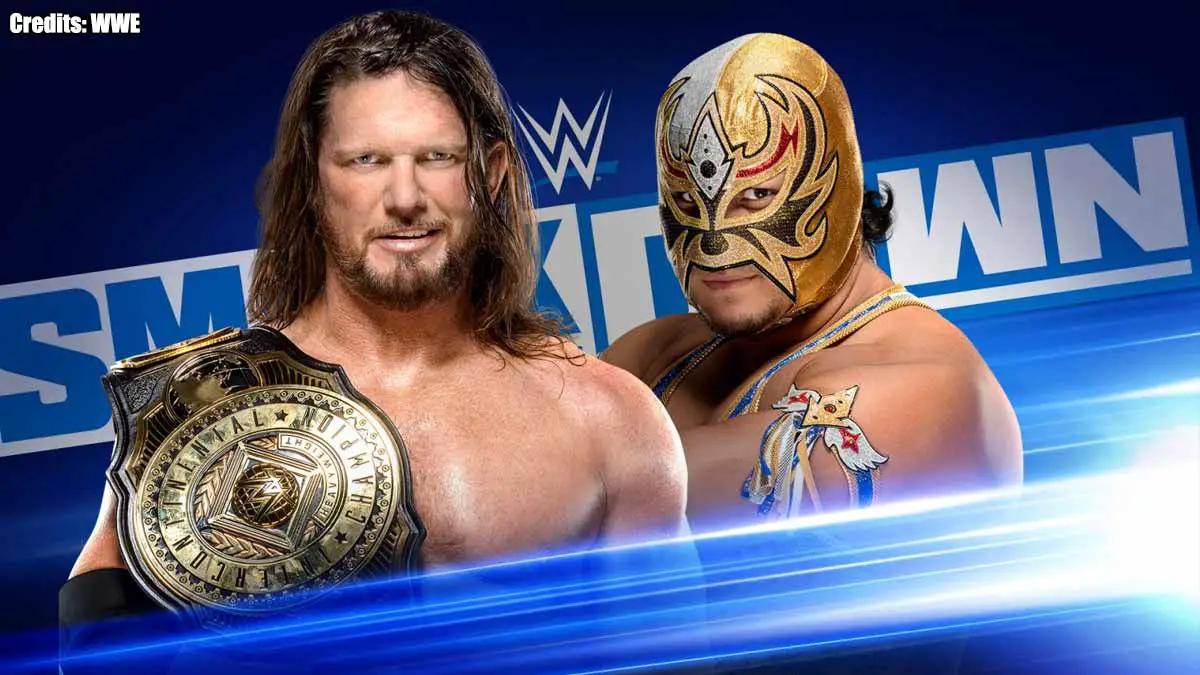AJ Styles vs Metalik WWE SmackDown 31 July 2020