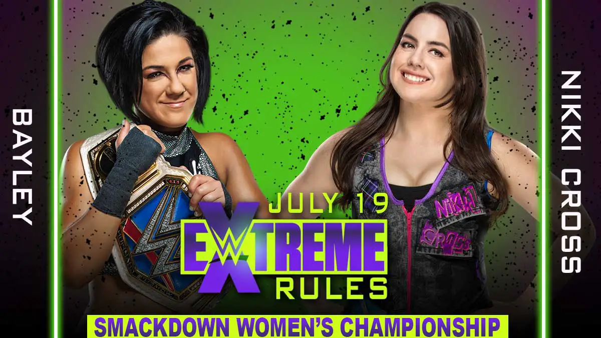 Bayley vs Nikki Cross Extreme Rules 2020