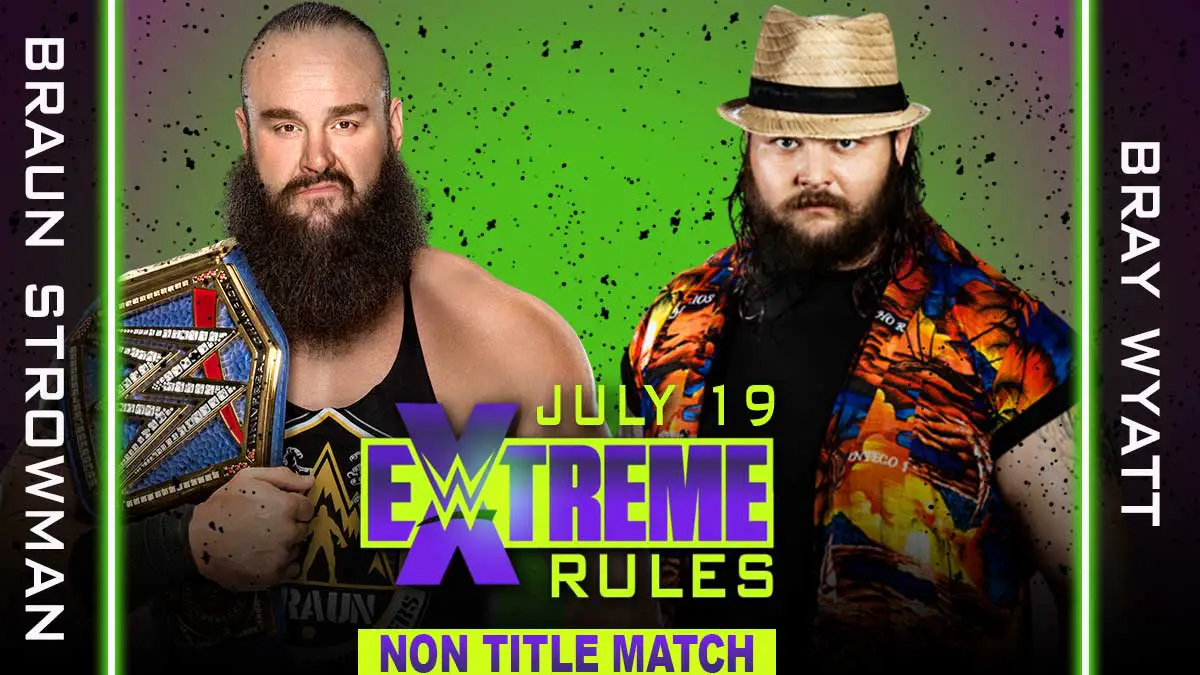 Braun Strowman vs Bray Wyatt Extreme Rules 2020
