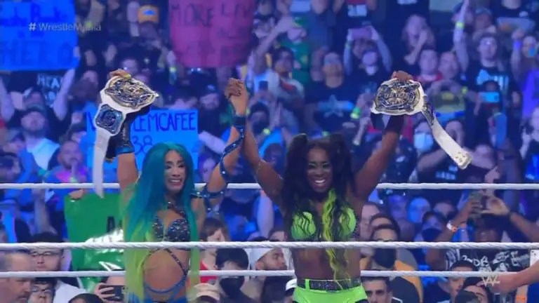 WrestleMania 38: Sasha Banks & Naomi Crowned New WWE Women’s Tag Champs