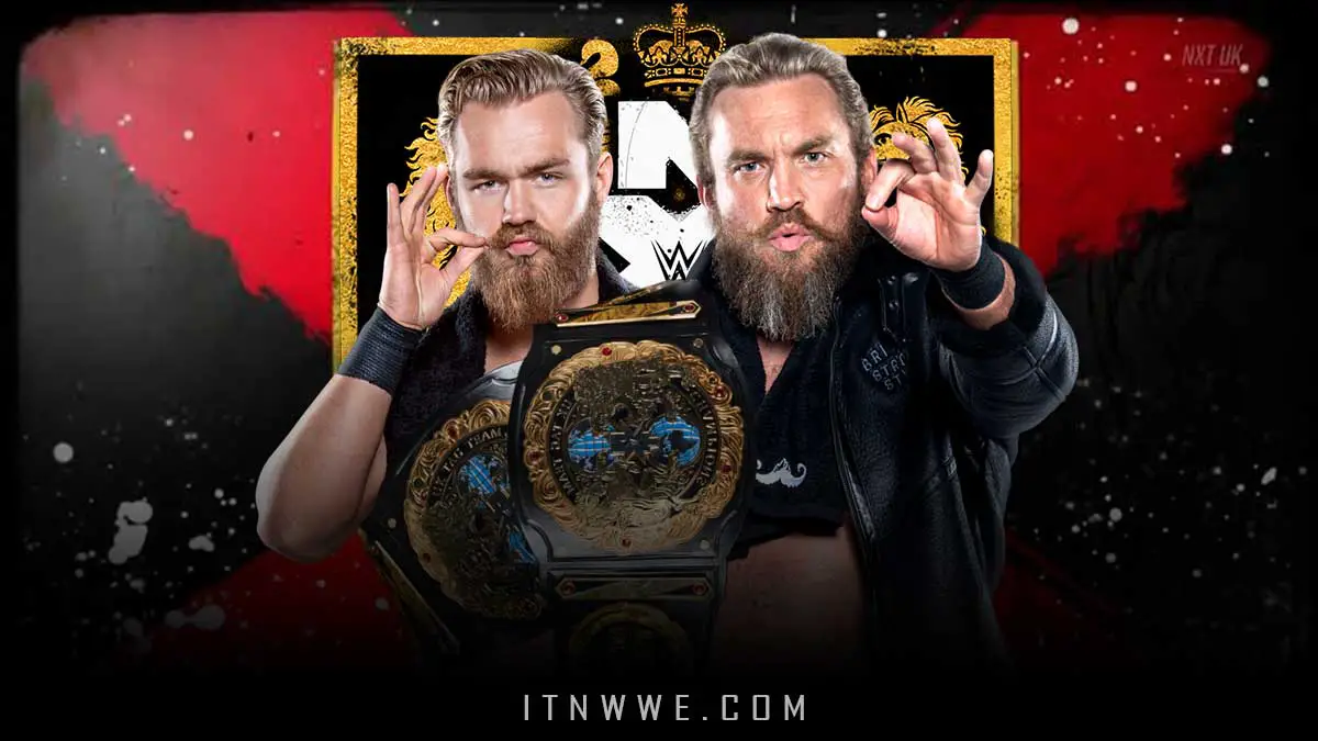 Trent Seven & Tyler Bate NXT UK Champions 