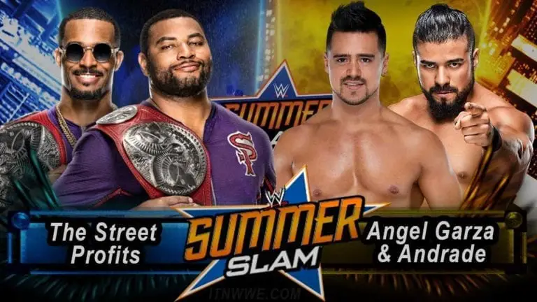 Garza & Andrade To Challenge Street Profits at SummerSlam 2020