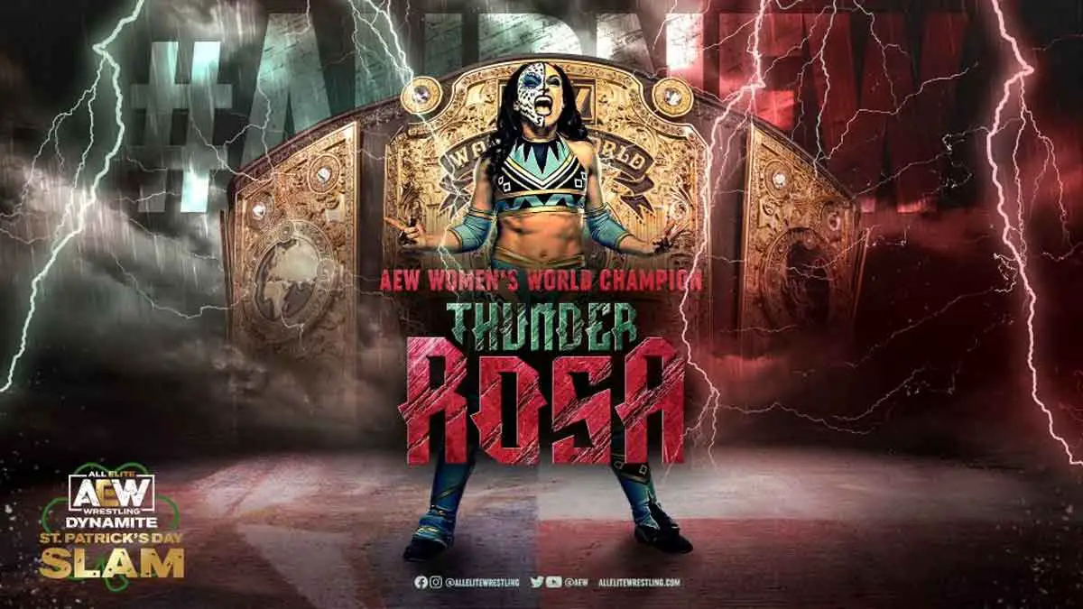 Thunder Rosa AEW Women's Champion
