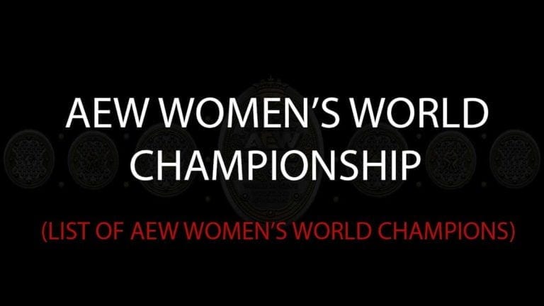 List Of AEW Women’s World Champions & Championship