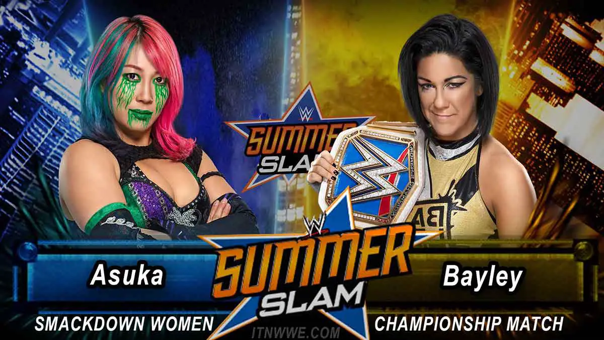 Asuka vs Bayley SummerSlam 2020