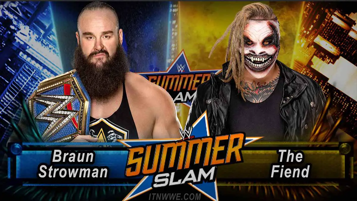 Braun Strowman vs The Fiend WWE SummerSlam 2020