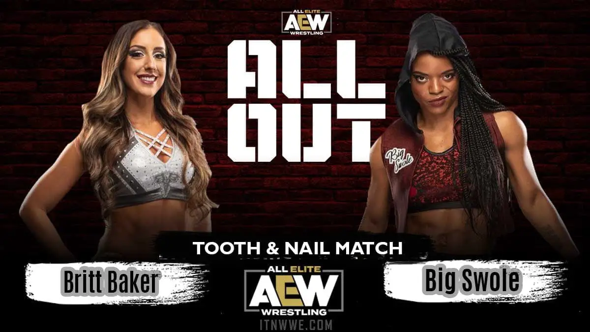 Britt Baker vs Big Swole AEW All Out 2020