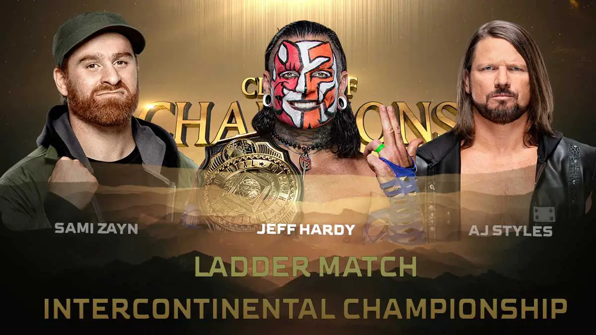 WWE Intercontinental Championship Clash of Champions 2020