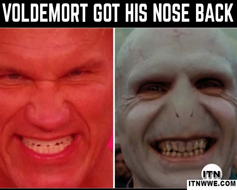 Voldemort got his nose back