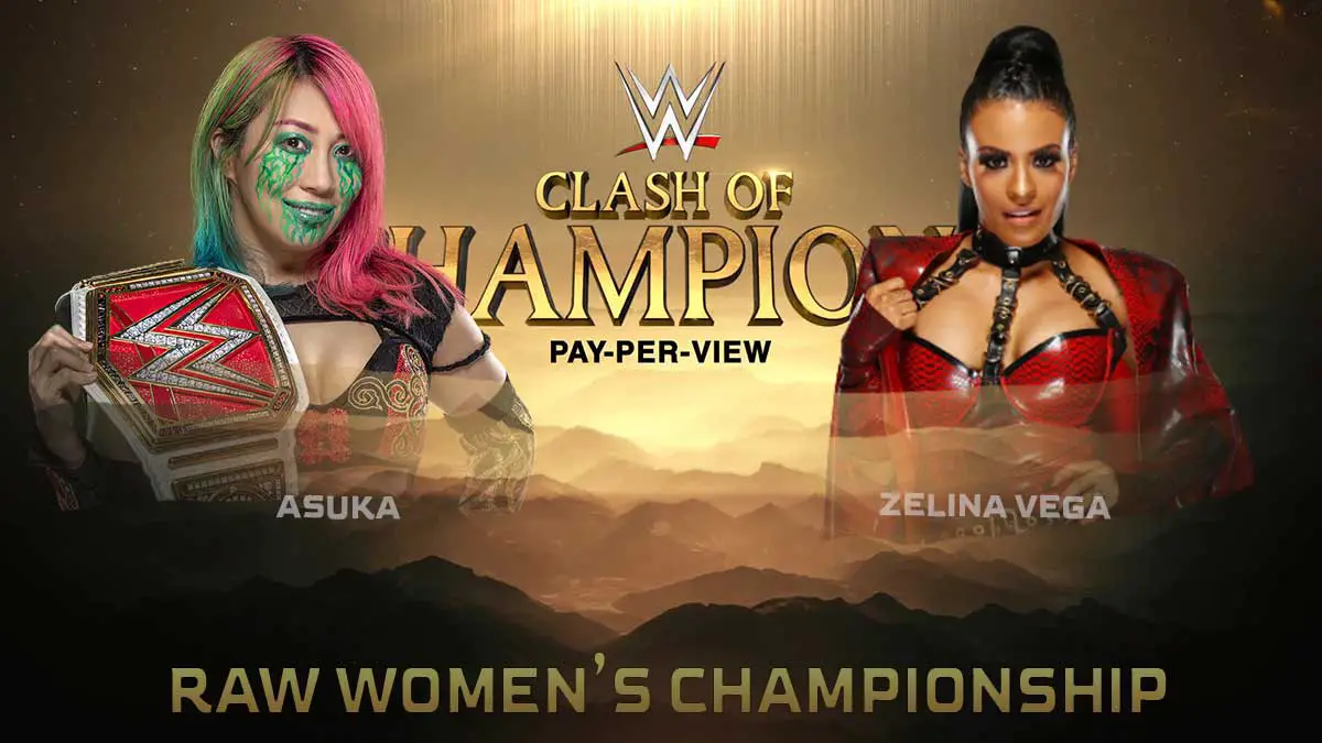 Asuka vs Zelina Vega - WWE Clash of Champions 2020