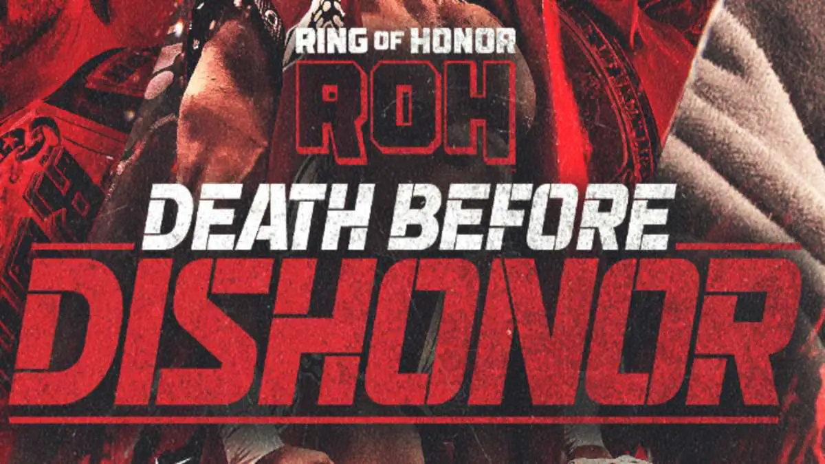 ROH Death Before Dishonor 2024 Final Match Card