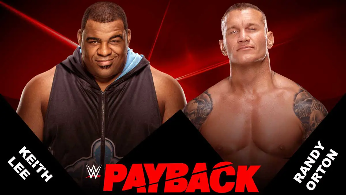 Randy Orton vs Keith Lee WWE Payback 2020