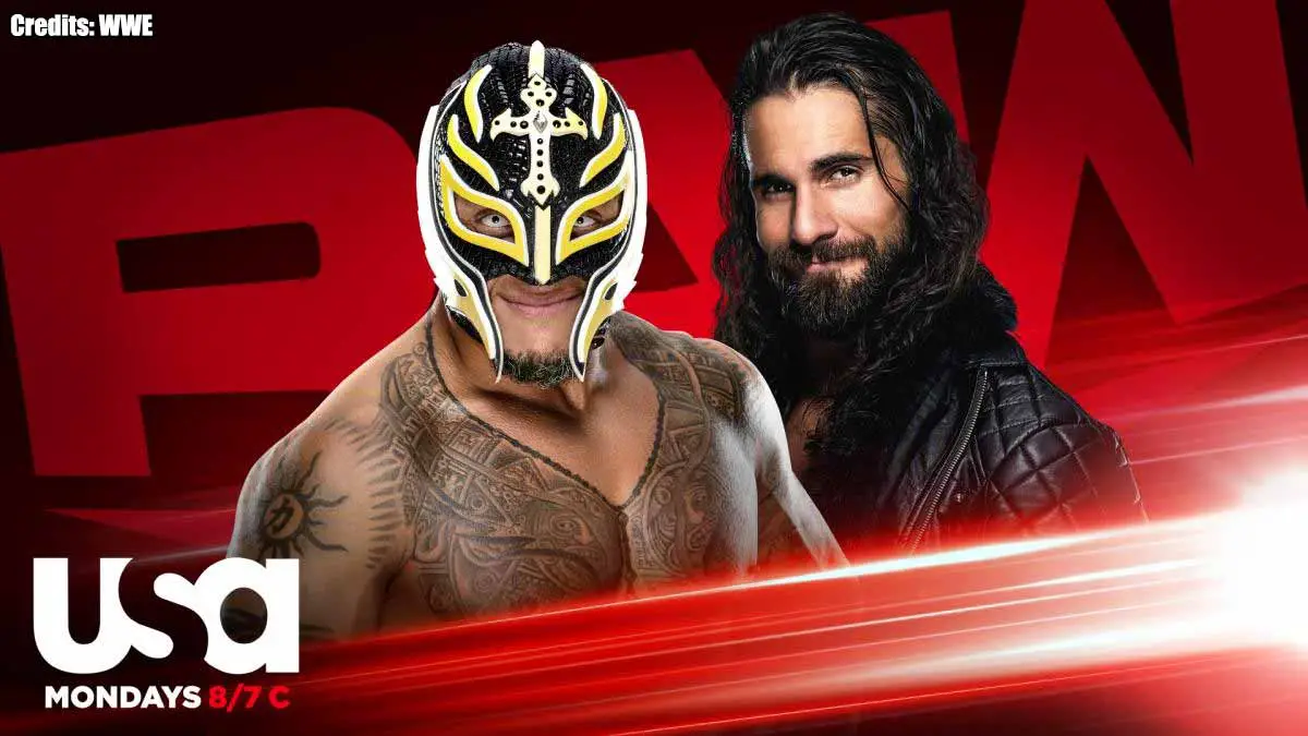 Seth Rollins vs Rey Mysterio WWE RAW 31 August 2020