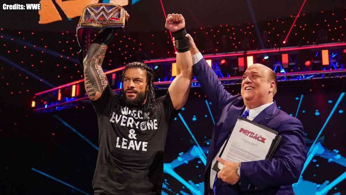 Roman Reigns Universal Championship Payback 2020