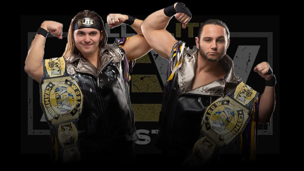 Young Bucks AEW Tag Team Champion 2020