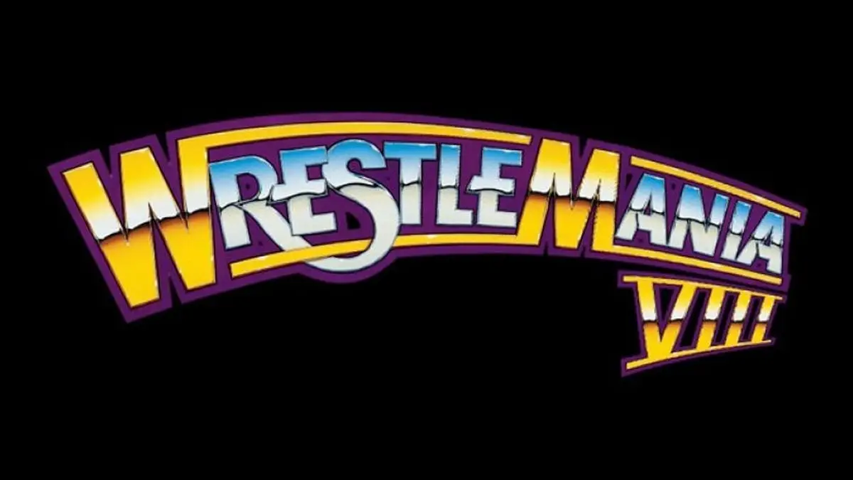 WrestleMania VIII 8 1992 Logo