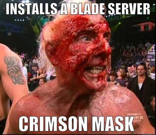 Ric Flair blade job