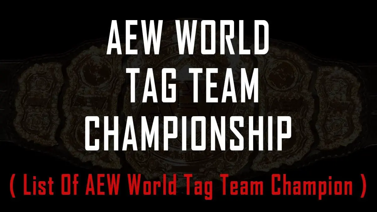 Aew World Tag Team Championship 