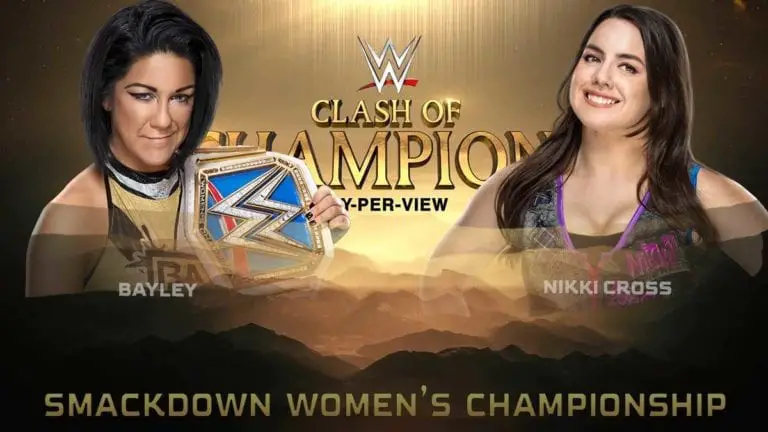 Bayley vs Nikki Cross Fixed for Clash of Champions