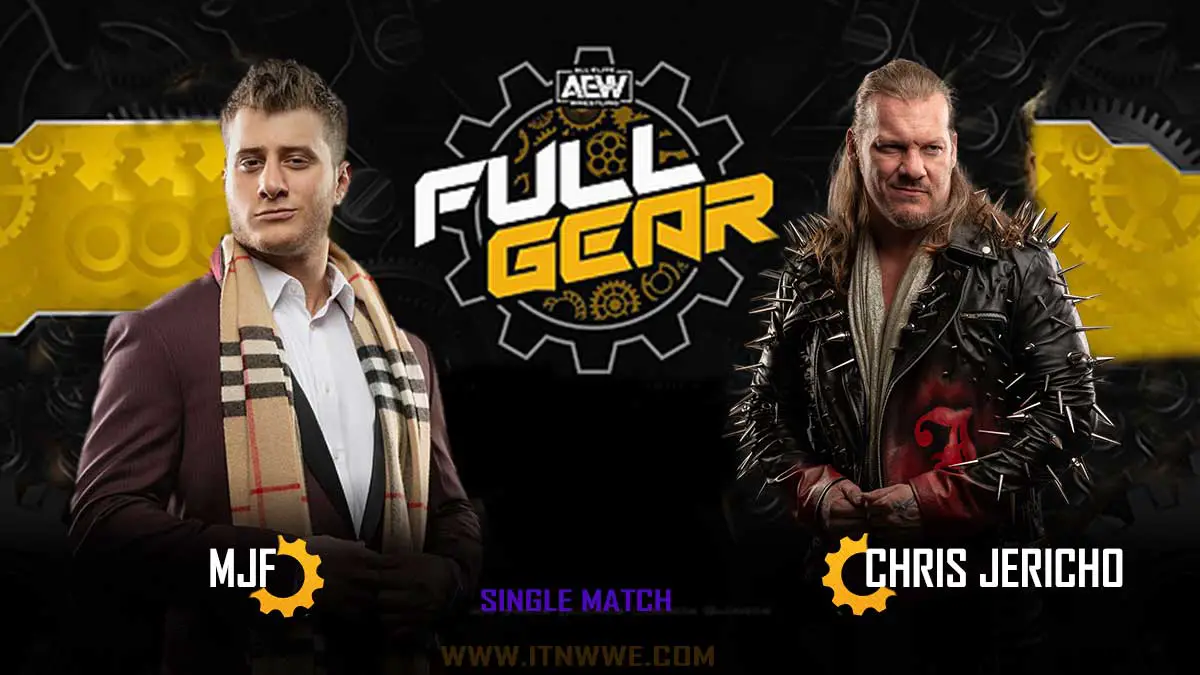 Chris Jericho vs MJF AEW Full Gear 2020