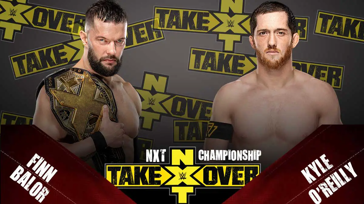 Finn-balor-vs-Kyle-O'Reilly-NXT-Championship-NXT-Takeover-31-(2020)