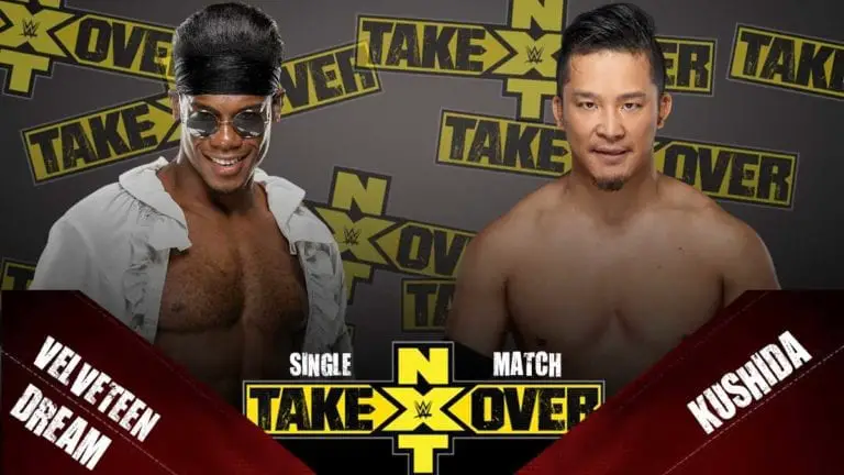 KUSHIDA vs Velveteen Dream Announced for NXT TakeOver 31
