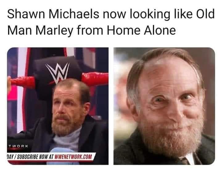 Shawn Michaels Home Alone Meme
