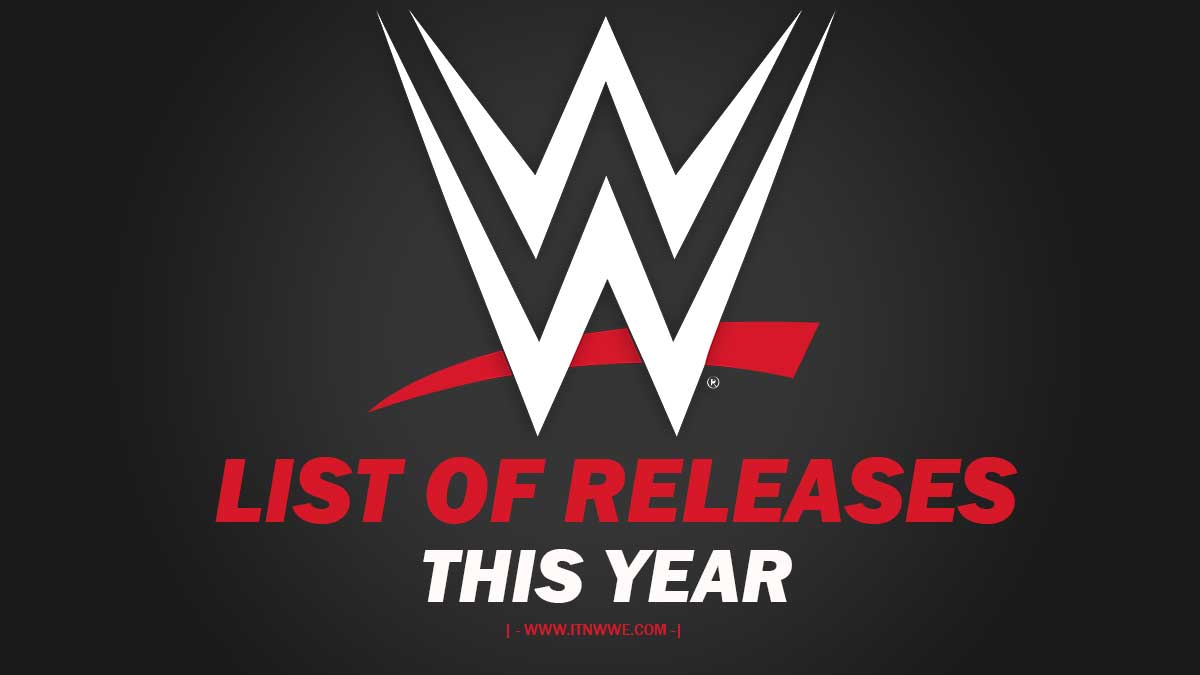 WWE Releases year