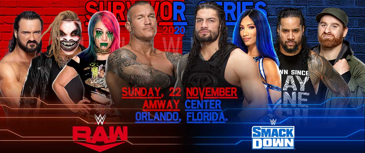 WWE Survivor Series 2020 Poster
