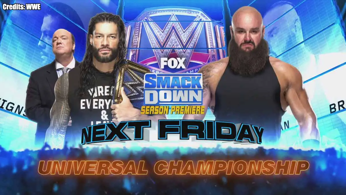 Roman Reigns vs Braun Strowman - WWE SmackDown 16 October 2020