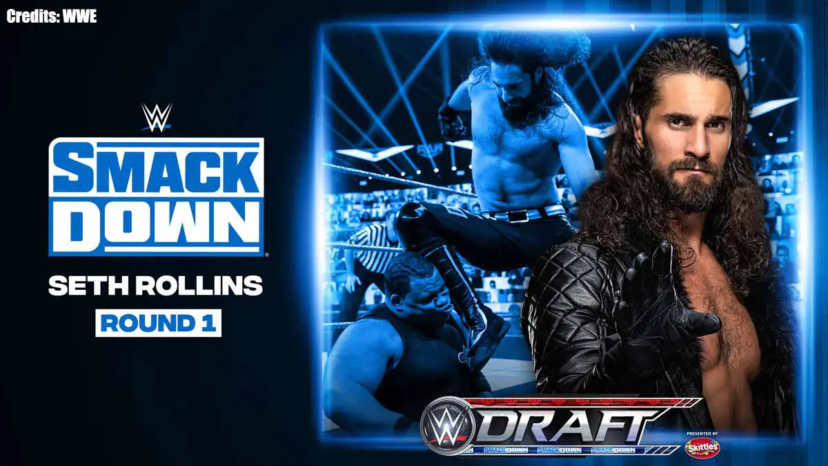 Seth Rollins moved to WWE SmackDown in Draft 2020