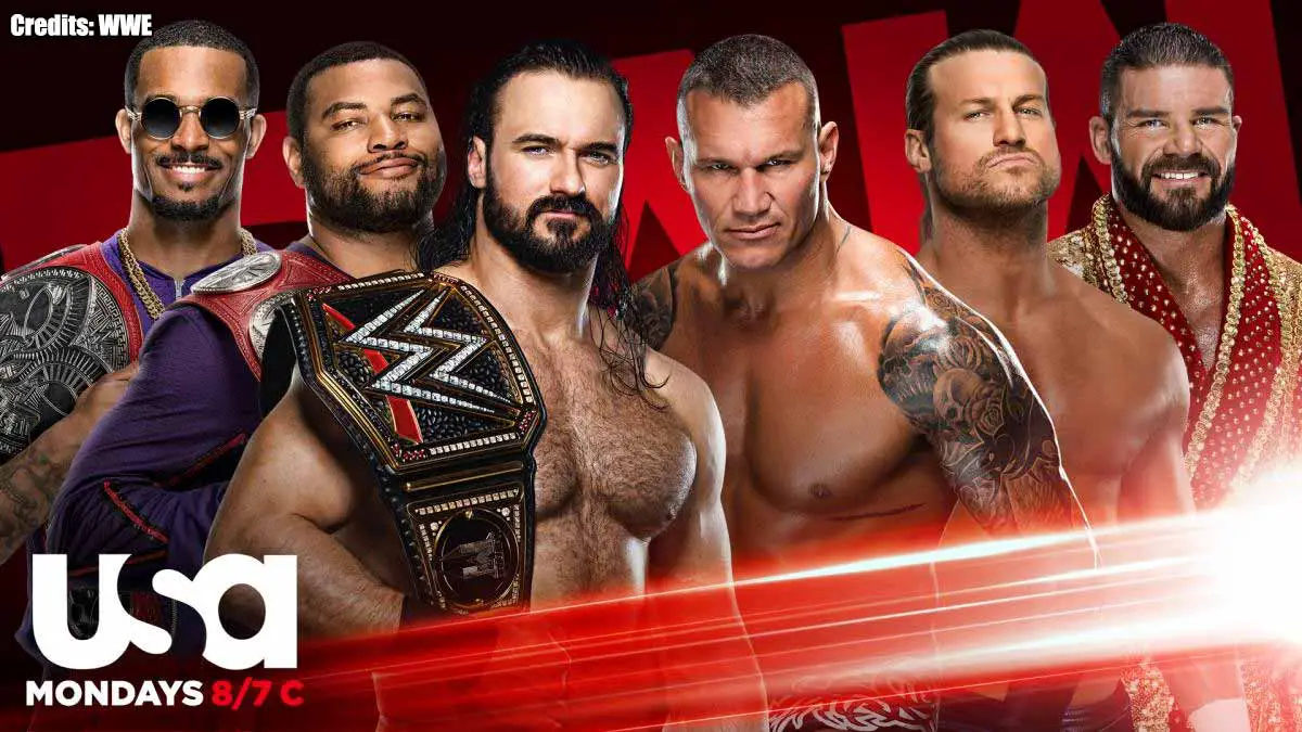 WWE RAW Tag Match 5 October 2020