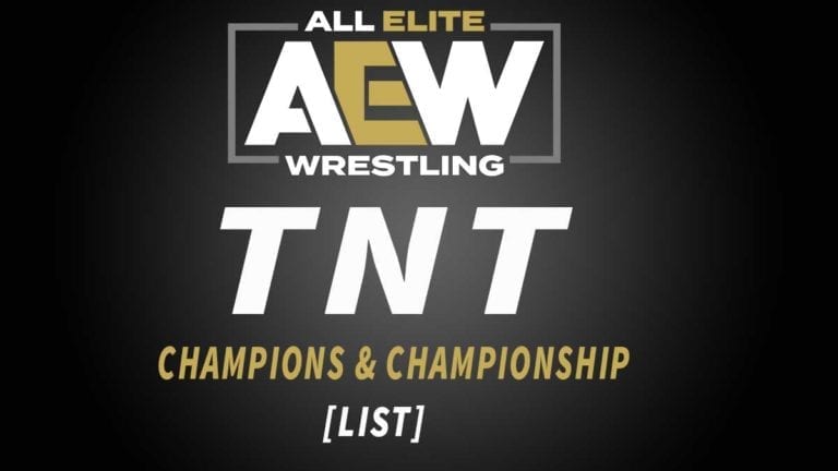 List of All AEW TNT Champions & Championship