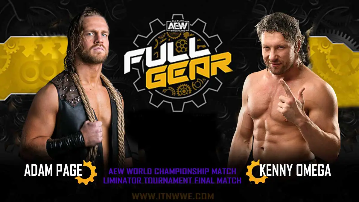 Adam Page vs Kenny Omega AEW Full Gear 2020