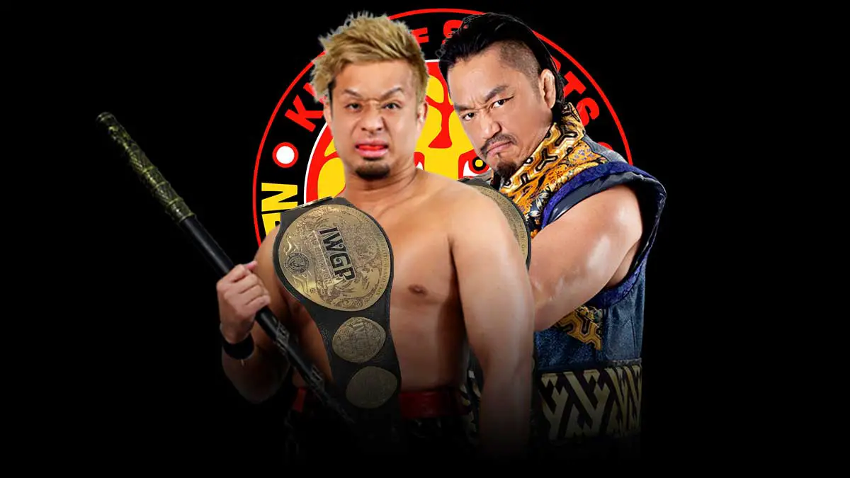 Hirooki Goto & Yoshi Hashi Tag Team Champions 