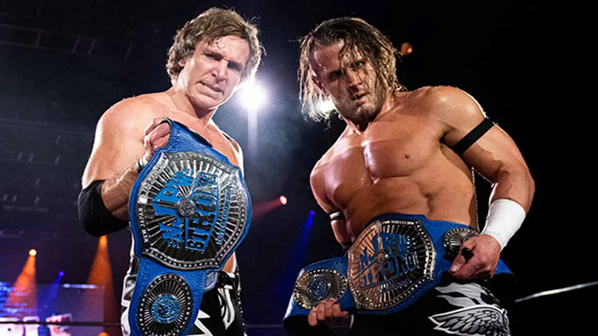 Motor City Machine Guns NJPW Strong Openweight Tag Team Champions