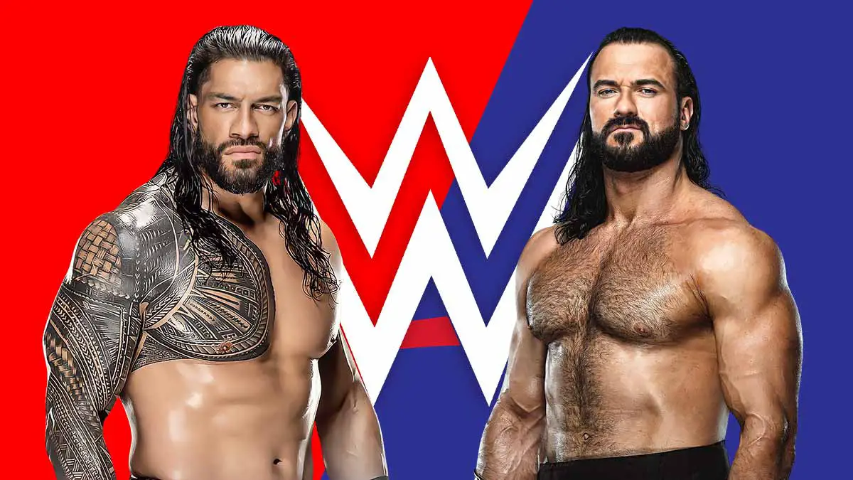 Roman Reigns vs Drew McIntyre