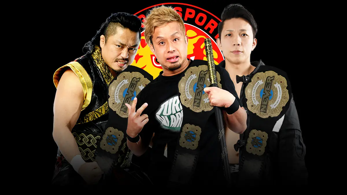 Yoshi Hashi & YHO & Hirooki Goto NEVER Openweight 6-Man Tag Team Championship