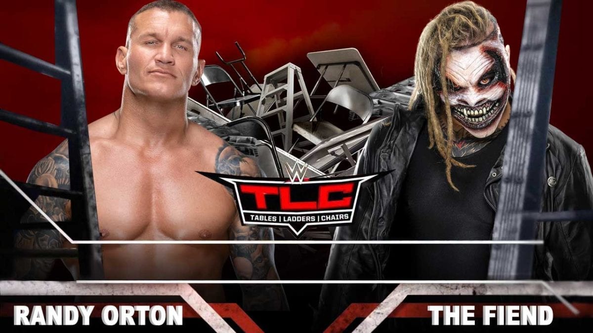 Randy Orton vs The Fiend - Singles Match wwe tlc 2020