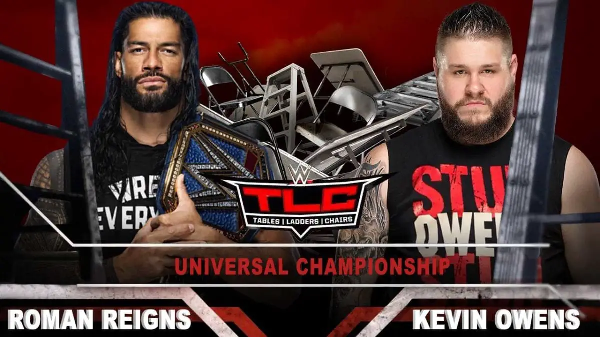 Roman(c) vs Kevin Owens - WWE Universal Championship Match tlc 2020