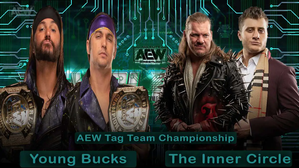 The-Young-Bucks-(Matt-Jackson-and-Nick-Jackson)-(c)-vs.-The-Inner-Circle-(Chris-Jericho-and-MJF)-(with-Wardlow)