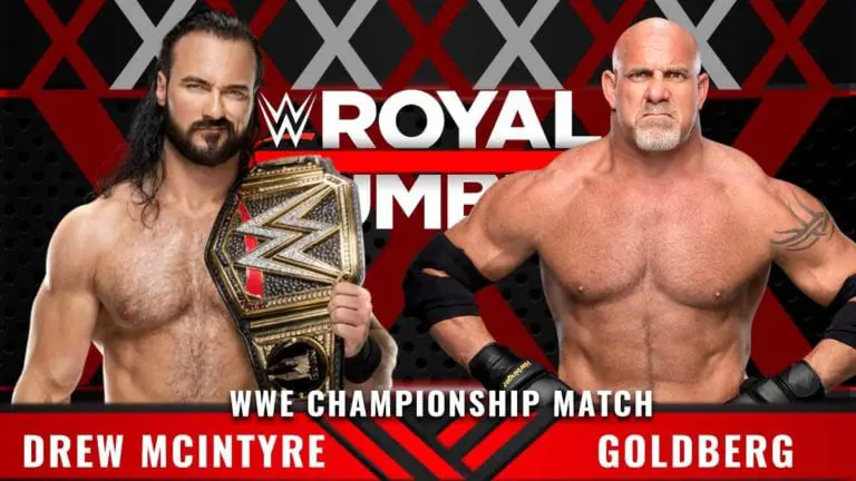 Goldberg Appears to Challenge McIntyre for Royal Rumble