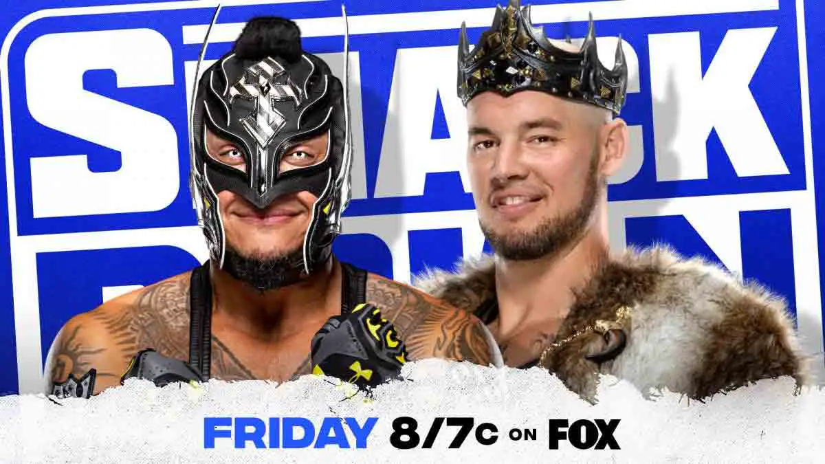 Rey Mysterio vs King Baron Corbin WWE SmackDown 15 January 2021