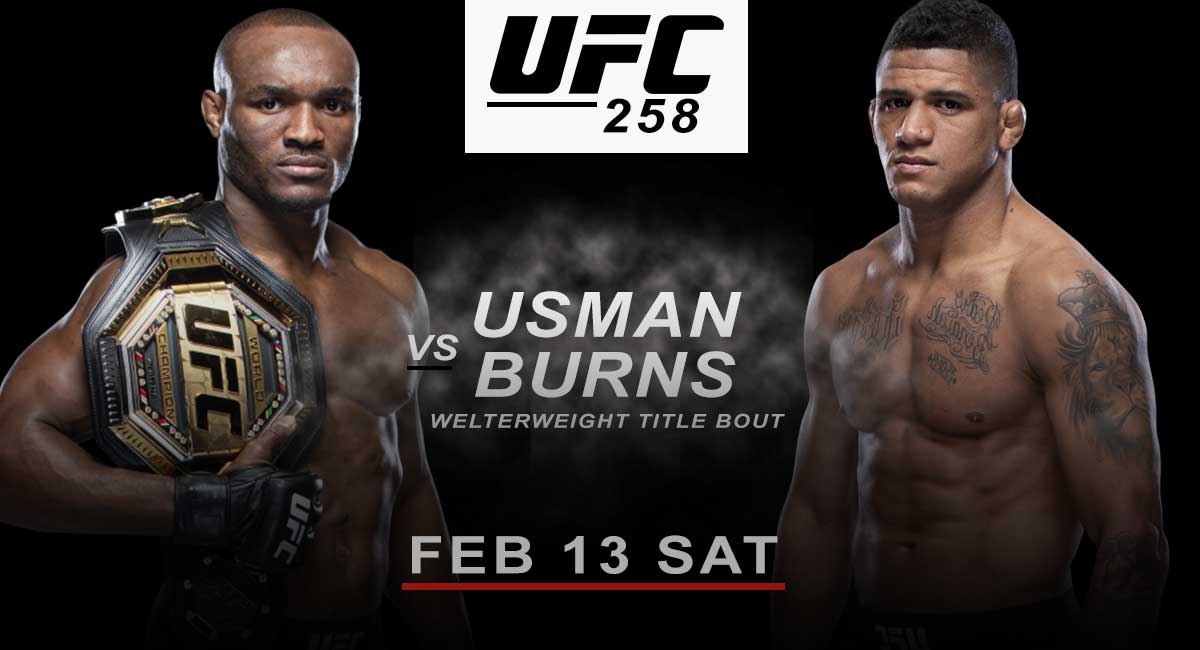 UFC-258-13-Feb-2021-Poster