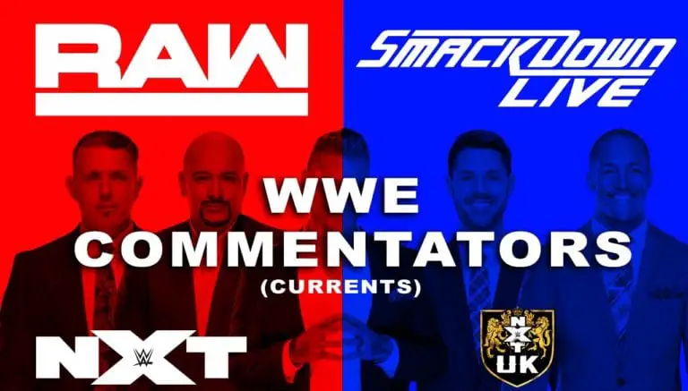 List Of Current & All Time WWE Commentators