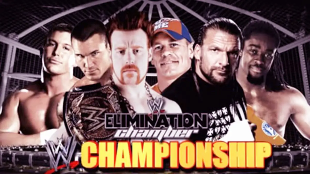 Elimination Chamber 2010 Elimination Chamber Match For WWE Championship