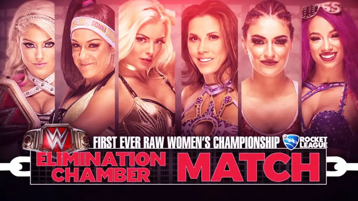 Elimination Chamber 2018 Elimination Chamber Match For WWE Raw Women's Championship