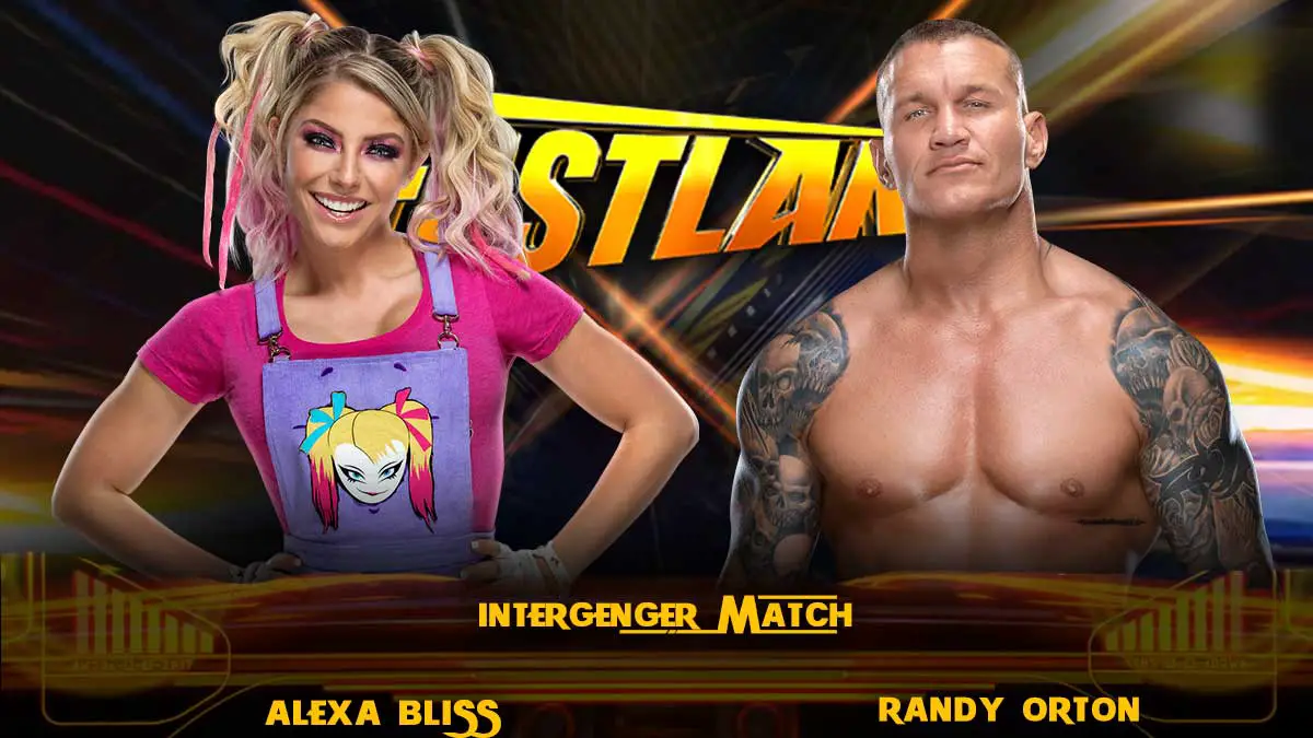 Randy Orton vs Alexa Bliss Fastlane 2021