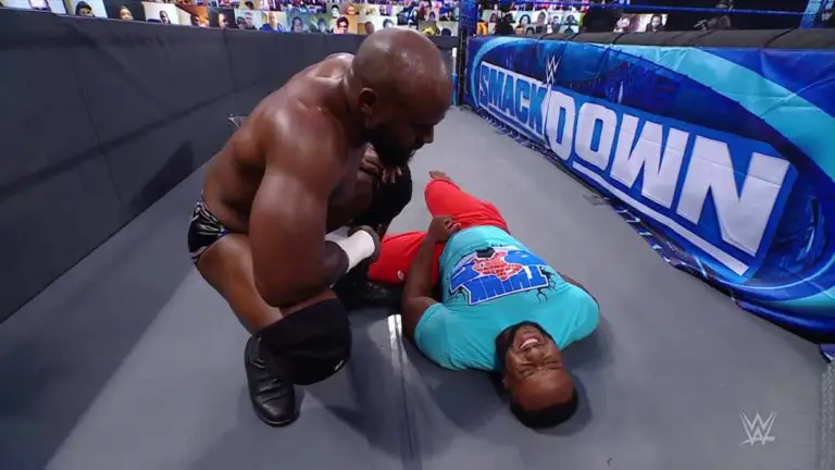 Apollo Crews Takes Out Big E, Sends Message to Roman