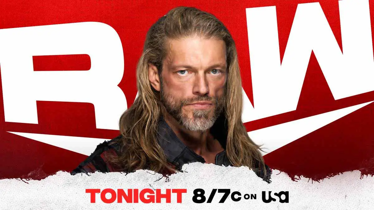 WWE RAW 1 February 2021 episode Edge